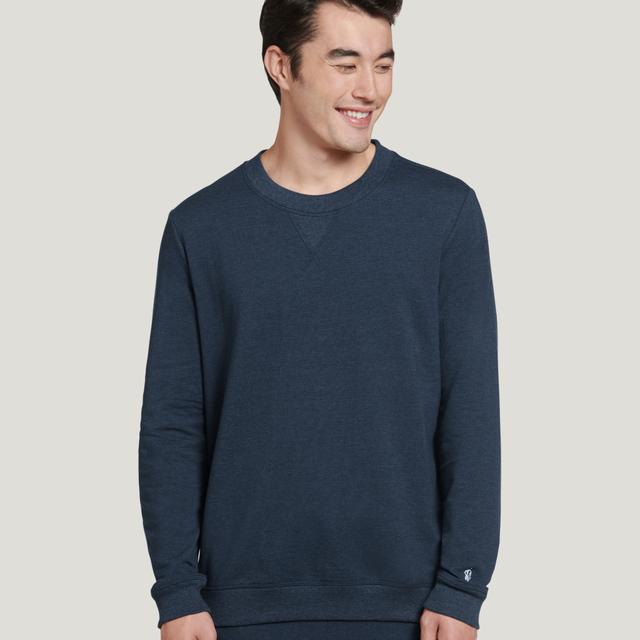 Jockey® Lightweight Cotton Blend Fleece Crew Sweatshirt