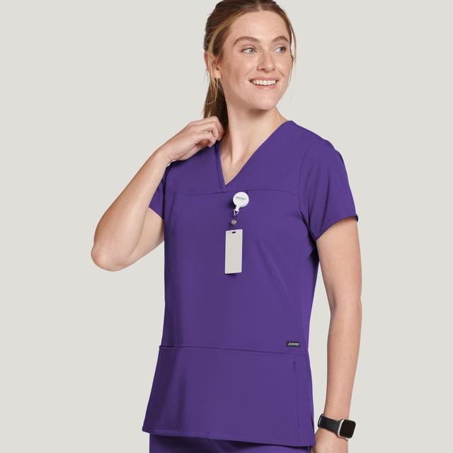 Jockey® Women's True Fit Crossover V-Neck Scrub Top