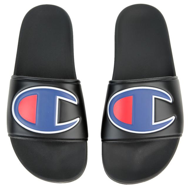 Boys CHAMPION IPO SLIDE (GS) black Sandals 7Y black