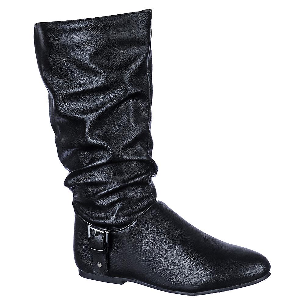 Women Tiktok-58 Black Boots 5.5 Black