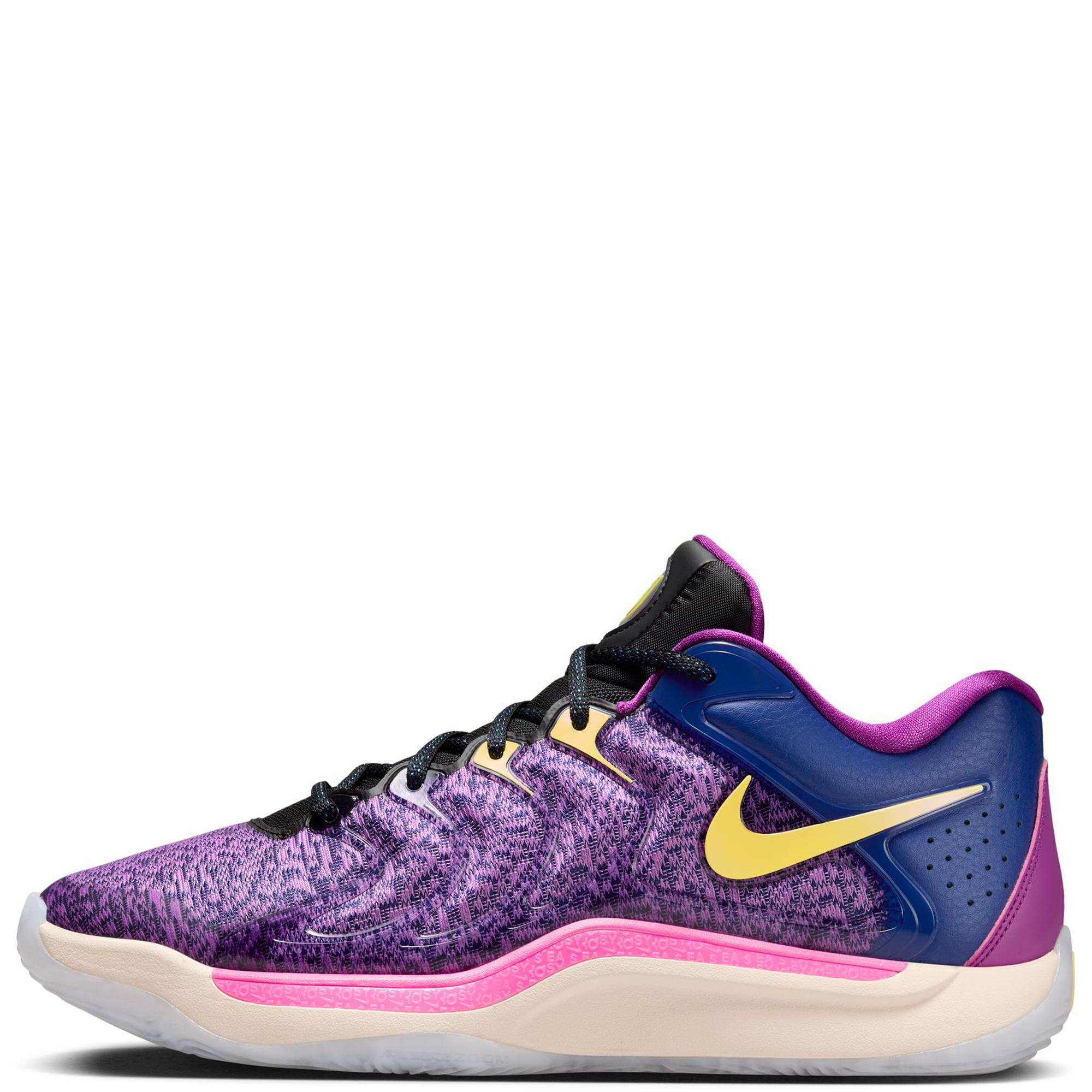 Men Kevin Durant KD17 Deep Royal Blue/Opti Yellow-Black Sneakers 11 Deep Royal Blue/Opti Yellow-Black
