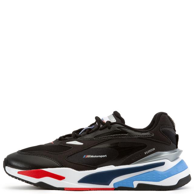 Kids (GS) BMW MMS RS-Fast Puma Black-Marina-High Risk Red Sneakers 6Y Puma Black-Marina-High Risk Red