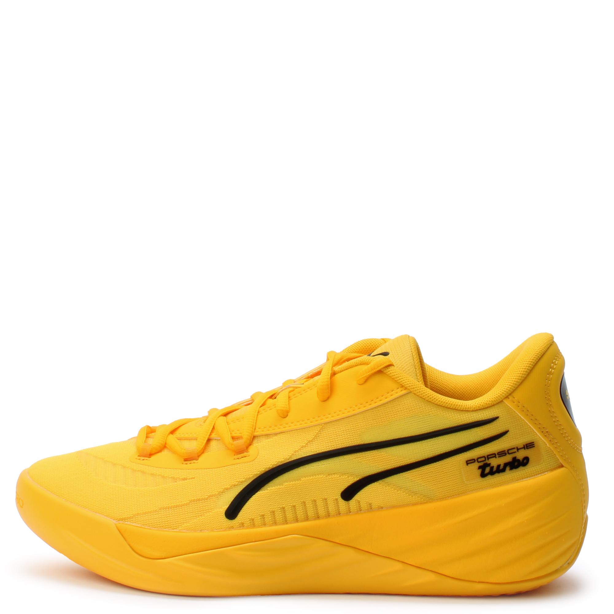 Men PUMA x PORSCHE All-Pro NITRO Sport Yellow-Puma Black Sneakers 7.5 Sport Yellow-Puma Black