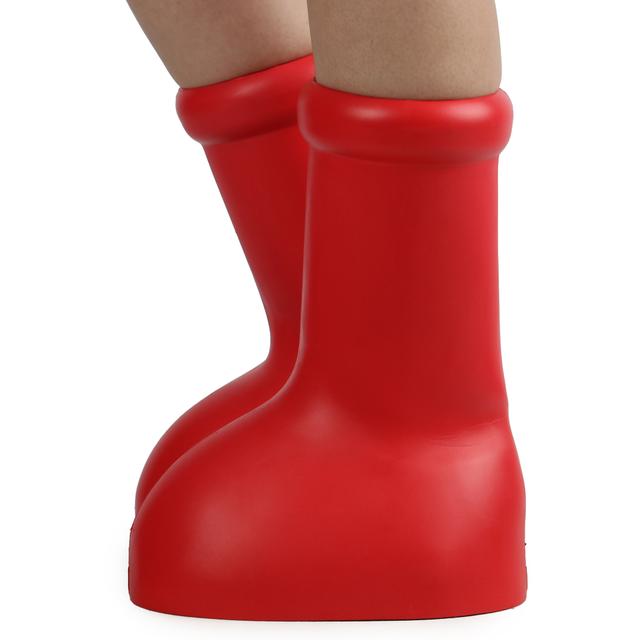 Women Oversized Fox Red Boot Boots 8 Red