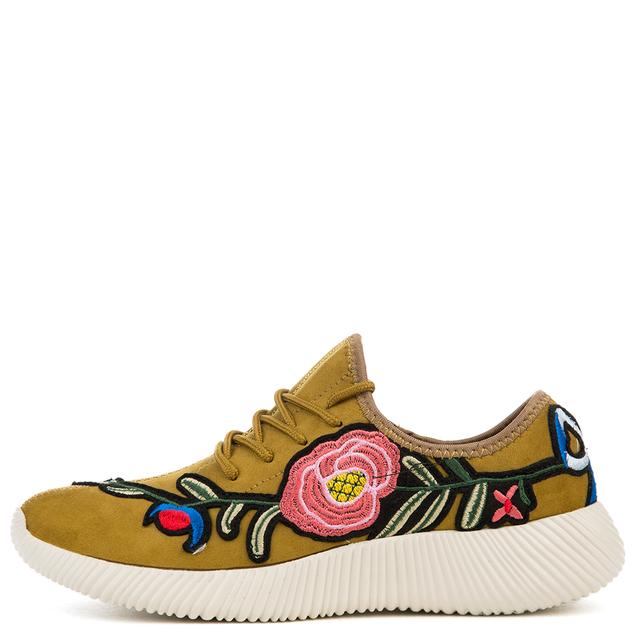 Women Cape Robbin Nena-14 Olive Sneaker Olive Sneakers 8 Olive