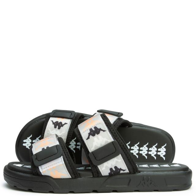 Men 222 Banda Aster 6 Slides Black-Grey Lt-Yellow Sandals 11 Black-Grey Lt-Yellow