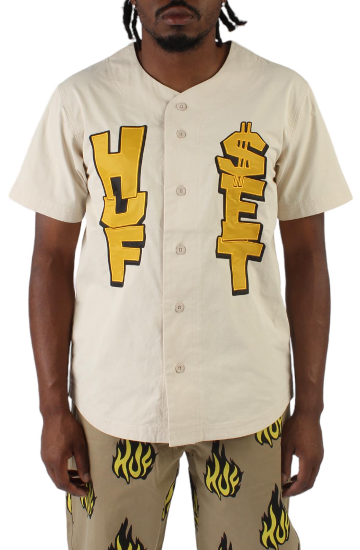 Men Team Baseball Jersey Bone Jerseys L Bone