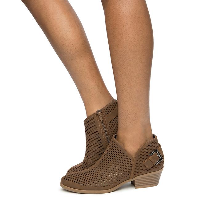 Women Riding-S Booties LT-BROWN LT-BROWN Boots 9 LT-BROWN