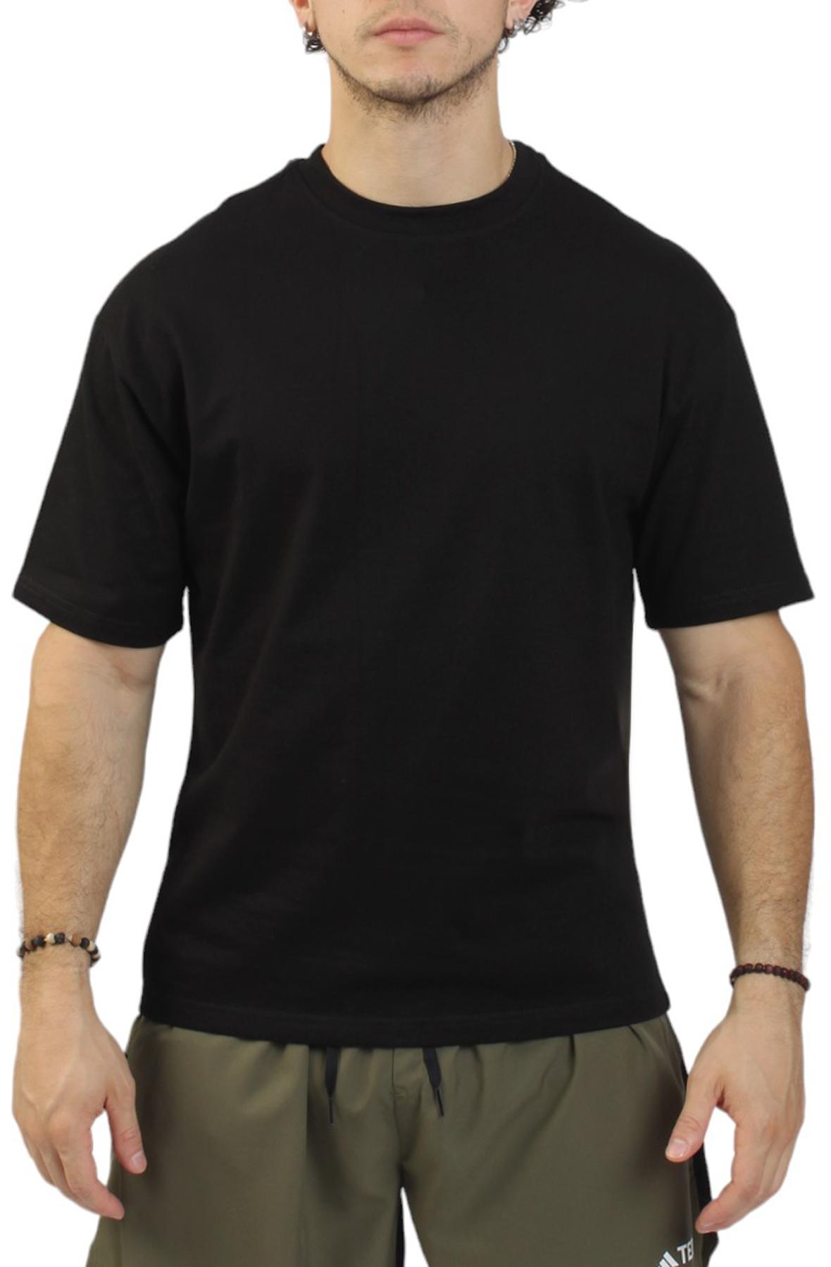 Men Hunchback Heavy T-Shirt  Black T-shirts 2XL Black