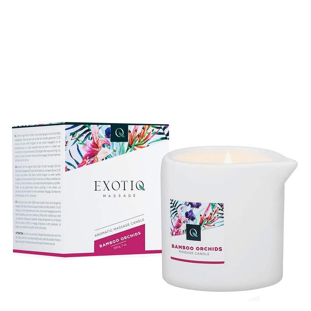 Edc Sexual Health Exotiq Massage Candle Bamboo Orchids
