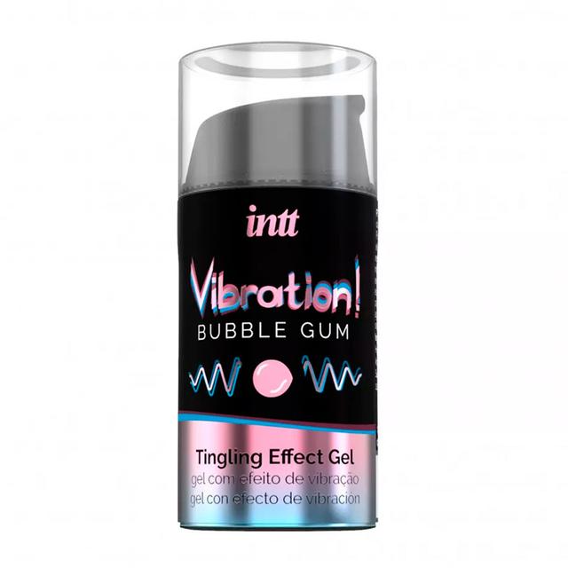 Intt  Sexual Health Gel with Vibration Vibration Gum