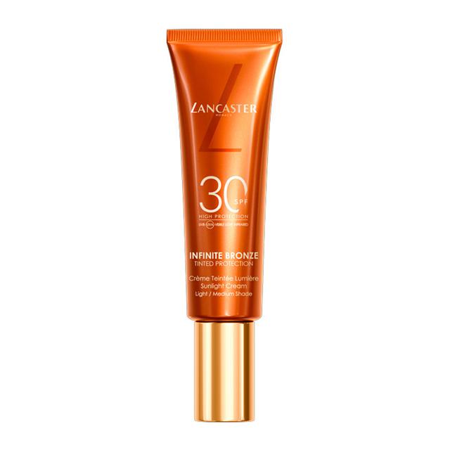 Lancaster  Face Sunscreen Infinite Bronze Facial Sunscreen Spf30 With Makeup