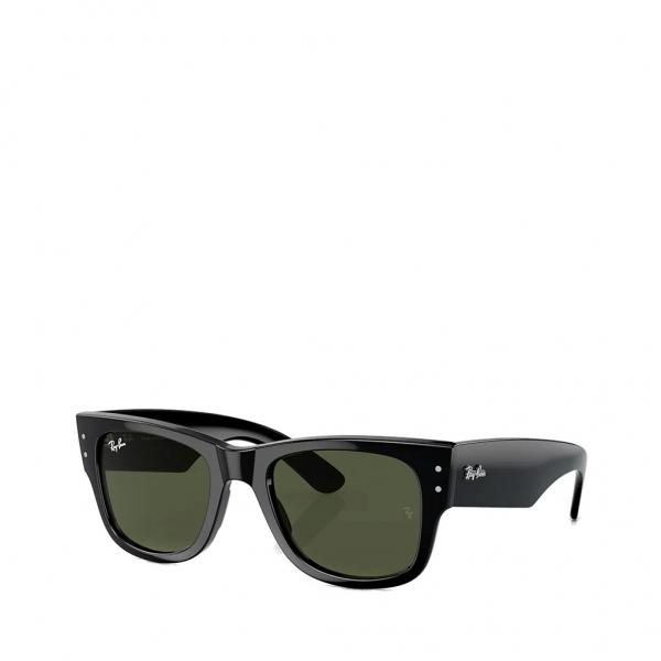 Ray-ban OCCHIALI DA SOLE MEGA WAYFARER - 51 Nero, Verde- Ref. 0RB0840S