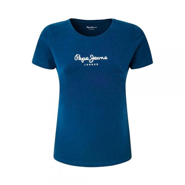 Pepe Jeans  Camisetas, tops e polos Azul marinho - CAMISETA  LOGO ESTAMPADO - XXS - Ref.