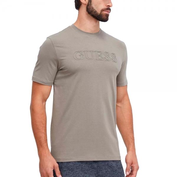 Guess  T-Shirts Grau - T-SHIRT MIT FRONTLOGO - XL - Ref.