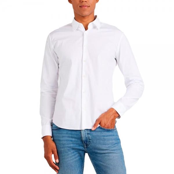 Hugo Boss  Magliette Bianco - CAMICIA ERMO - L - Ref. 50500216