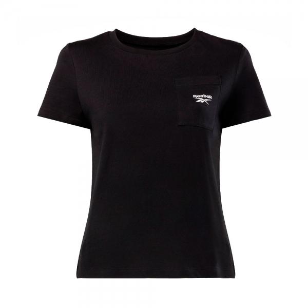 Reebok  Abbigliamento sportivo Nero - T-shirt identificativa con taschino - S - Ref.