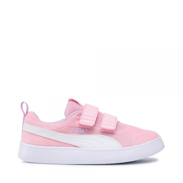 Puma SNEAKERS ENFANTS COURTFLEX V2 MESH V PS - 34 Rose- Ref.