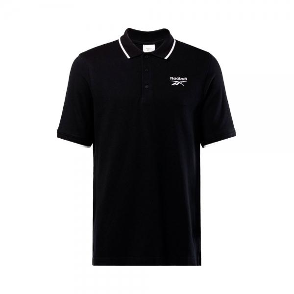 Reebok  Polos Schwarz - IDENTITY-POLO MIT LOGO - M - Ref.