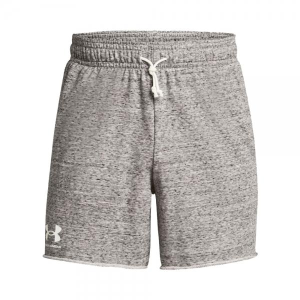 Under Armour  Ropa Deportiva Gris - SHORT de 15 cm UA Rival Terry - XL - Ref.