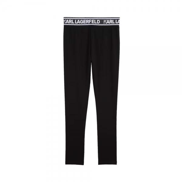 Karl Lagerfeld Z30202 KIDS LEGGINGS , Black, Size  - Ref.