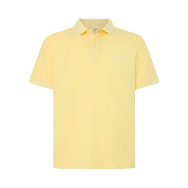 Pepe Jeans  Polos Giallo - Polo in piqué dalla vestibilità slim - S - Ref.