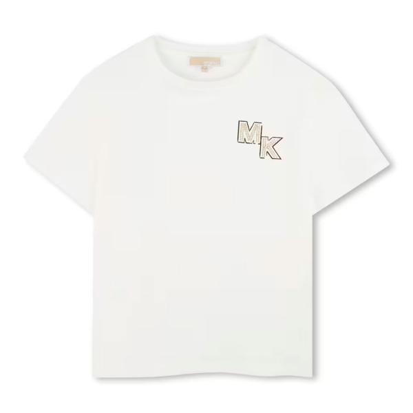 Michael Kors  Camisetas Branco - CAMISETA INFANTIL MANGA CURTA DE ALGODÃO - 14 PARA - Ref.