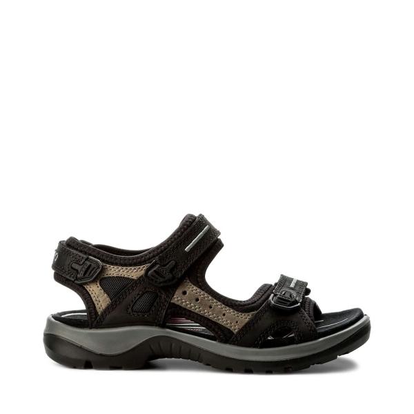 Ecco SANDALI ALL TERRAIN - 38 Nero, Beige- Ref.