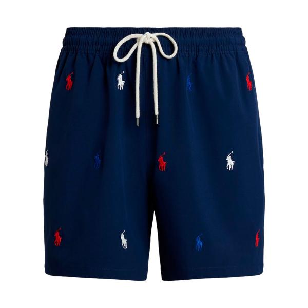 Ralph Lauren  Vêtements de bain Bleu marine - Maillot de bain Traveler 14,6 cm - L - Ref.