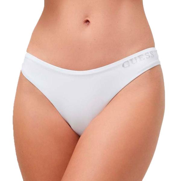 Guess  Costumi da bagno Bianco - Slip bikini brasiliano classico - M - Ref.
