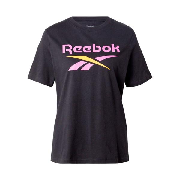 Reebok  T-shirt, top e polo Nero - T-SHIRT CON LOGO GRANDE IDENTITÀ - M - Ref.
