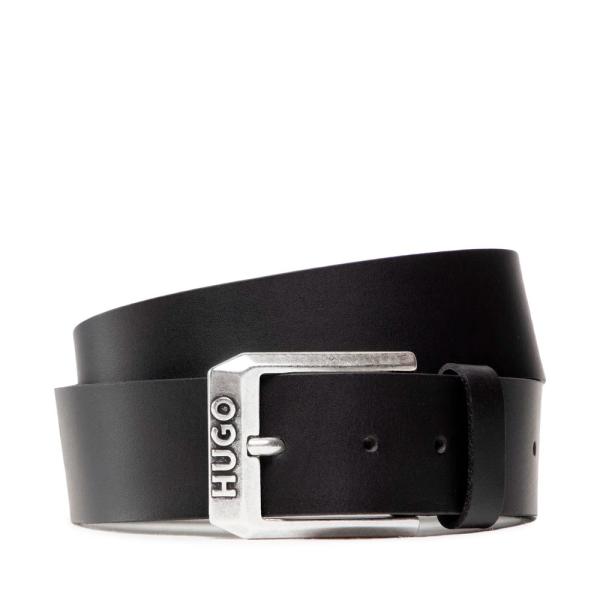 Hugo Boss CEINTURE EN CUIR - 90 Noir- Ref.