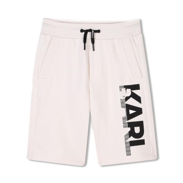 Karl Lagerfeld  Pantalones Crema - SHORTS TIPO BERMUDAS KIDS - 14A - Ref.
