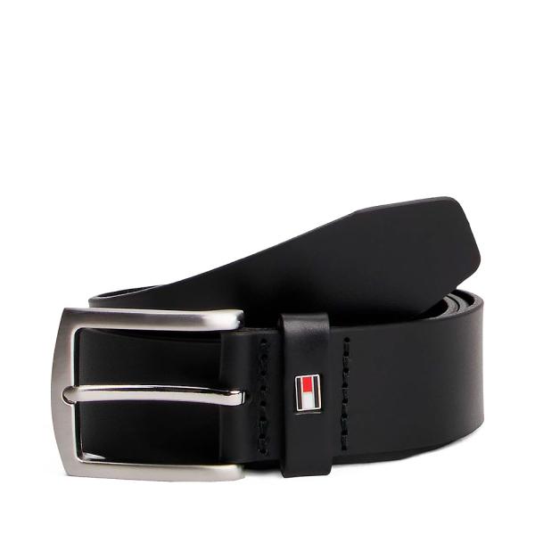 Tommy Hilfiger Cinturón Denton con logo en la trabilla - 85 Negro- Ref.