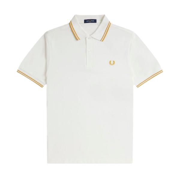 Fred Perry  Polos Blanco - POLO TWIN TIPPED - XXL - Ref.
