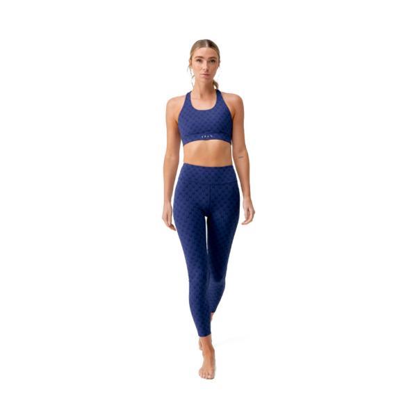 Born Living Yoga Monogram Sports Top , Navy blue, Size  - Ref.