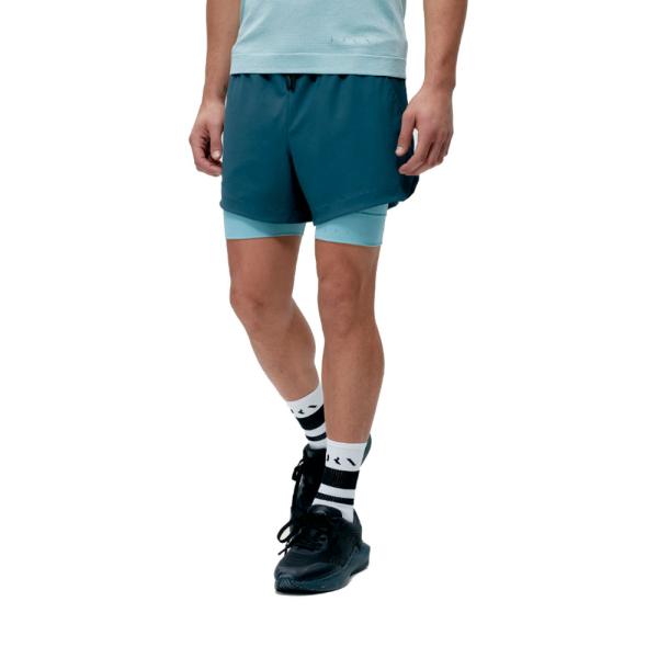 Born Living Yoga  Sportbekleidung Blau - Kurzes Mashu - L - Ref.