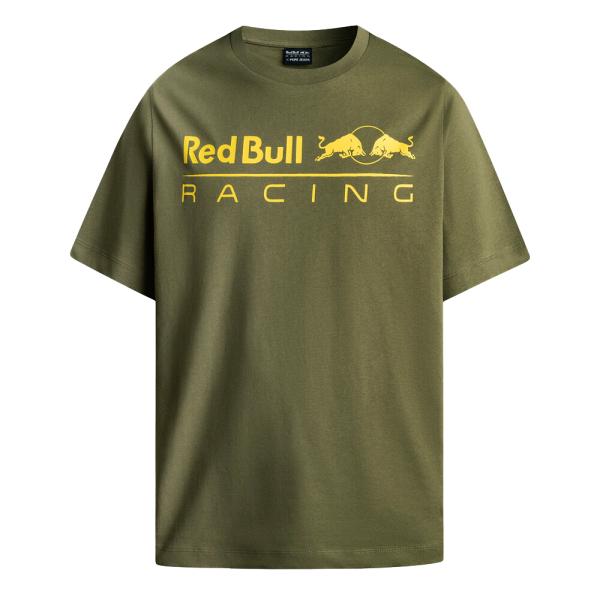 Red Bull Racing  Camisetas y camisas Verde - Camiseta Logo Estampado - M - Ref.