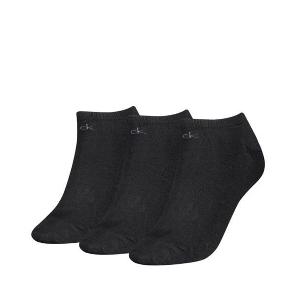 Calvin Klein  Calcetines Schwarz - 3er-Pack niedrige Socken - 35/38 - Ref.