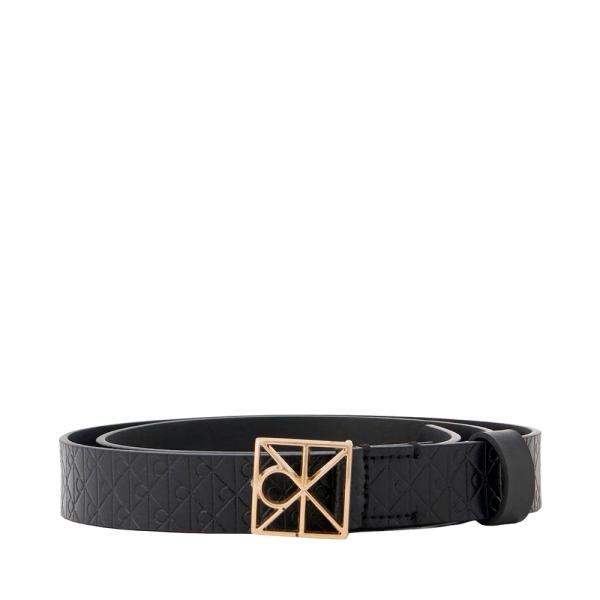 Calvin Klein Belt with Monologue, Black - Ref.
