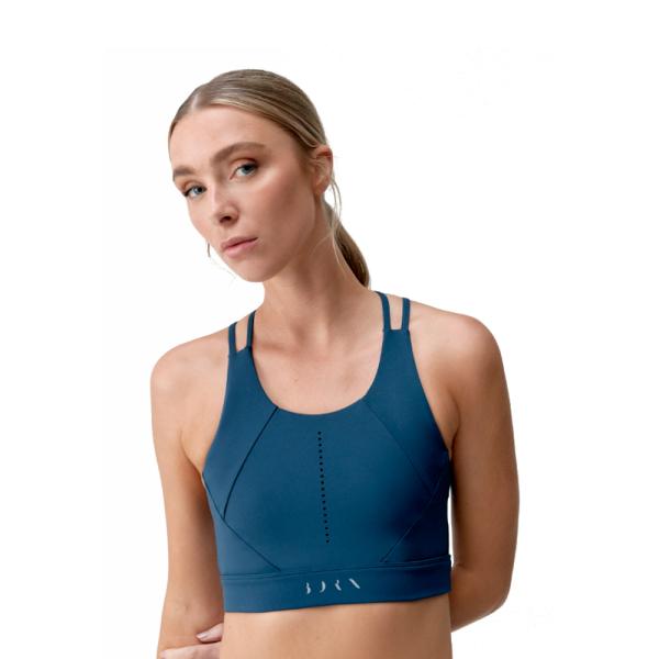 Born Living Yoga  Roupa esportiva Azul marinho - Top esportivo Saril - eu - Ref.