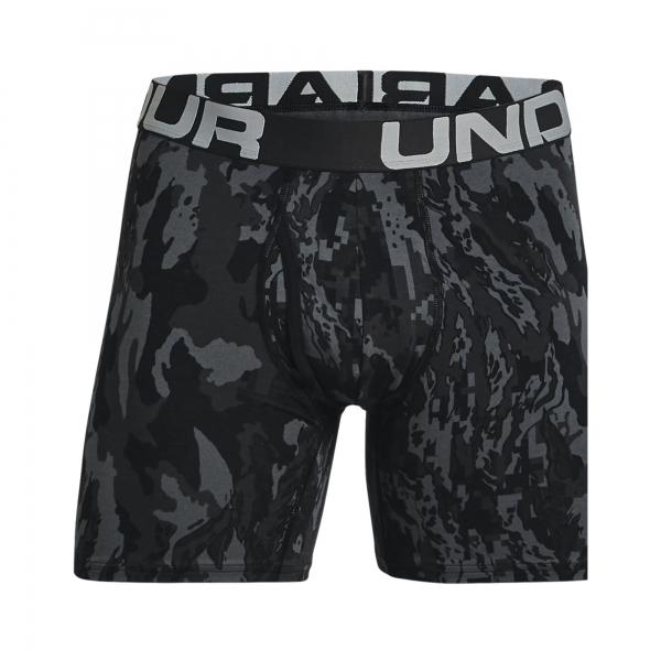 Under Armour  Boxers Noir - Pack 3 boxers 6In Nouveauté - XS - Ref. 1363615