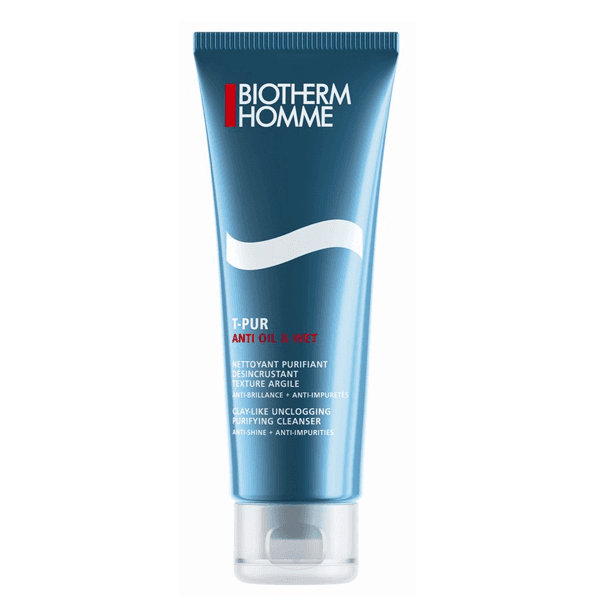 Biotherm Homme Men's Face Skin Care T-Pur Nettoyant