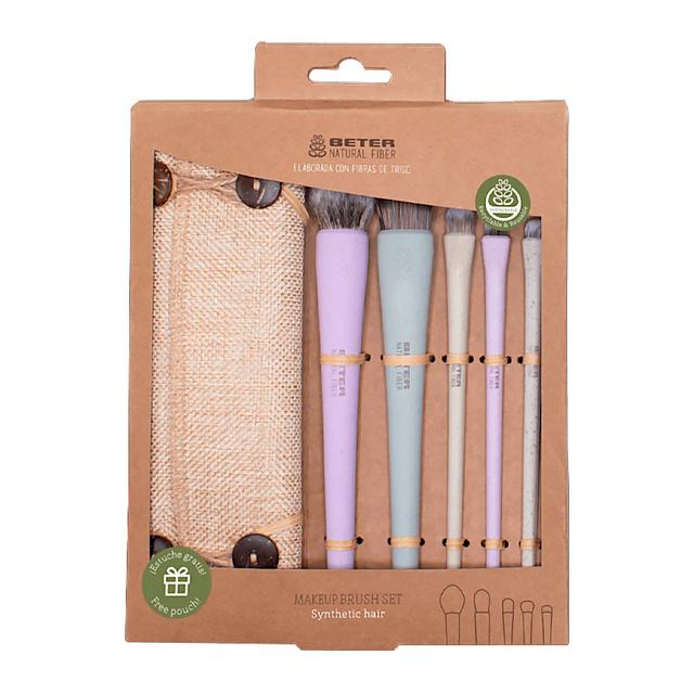 Beter  Make-up cases Natural Fiber brushes and brushes kit