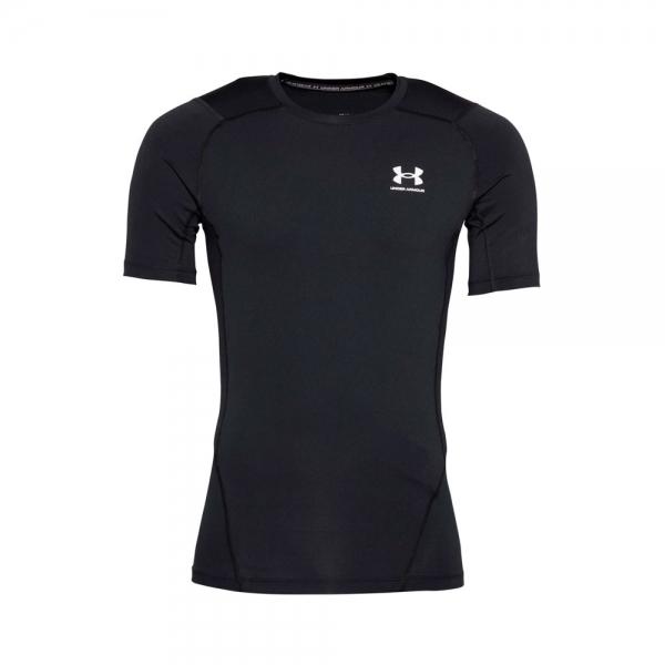 Under Armour  T-shirts basiques Noir - T-SHIRT À MANCHES COURTES HEATGEAR ARMOUR - L - Ref. 1361518