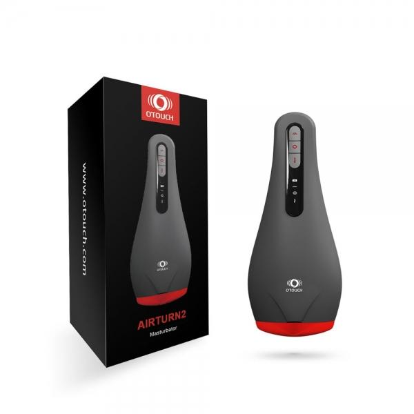 Otouch MASTUBATORE AUTOMATICO AIRTURN2 - UNICA Nero- Ref.