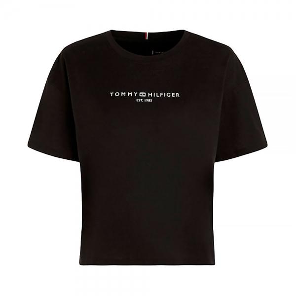 Tommy Hilfiger  Vêtements de sport Noir - T-SHIRT DE SPORT COOL ESSENTIEL - XS - Ref.