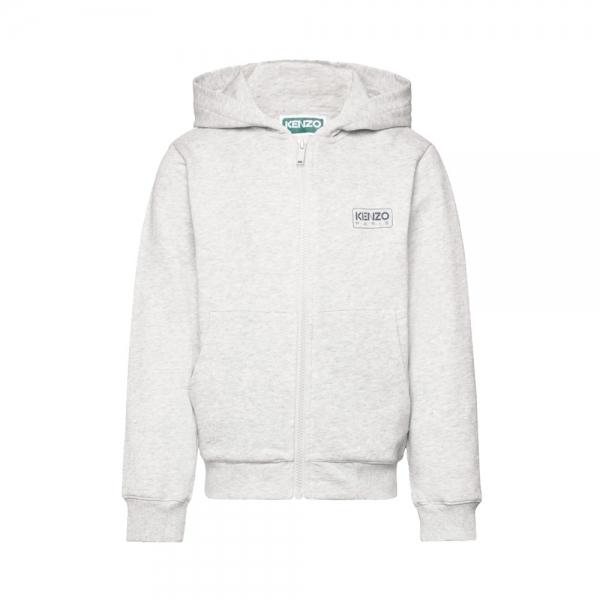 Kenzo Kids  Jaquetas Cinza - JAQUETA CRIANÇA COM CAPUZ - 10A - Ref.