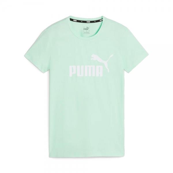 Puma  Camisetas, tops y polos Verde - CAMISETA ESSENTIAL LOGO - XS - Ref.