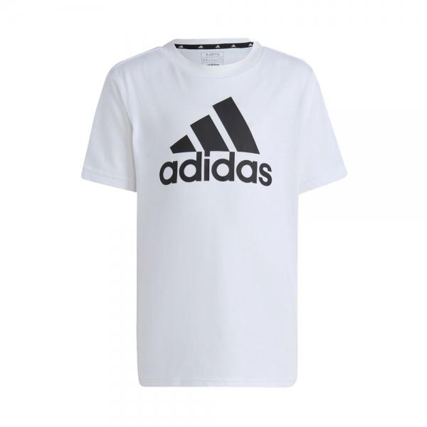 Adidas  Camisetas print Blanco - CAMISETA ESSENTIALS KIDS - 128 - Ref. IC3830